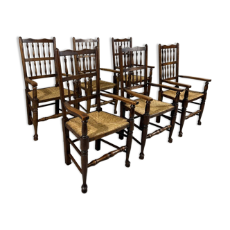 Farmhouse dining arm chairs 1900’s