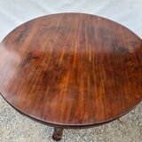 Mahogany empire table
