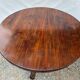 Mahogany empire table