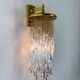 Cascade wall light by Venini, Murano glass, Italy, 1970s