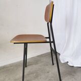 Vintage stol kamnik school chair: 1970s yugoslavia, industrial design