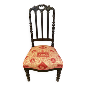 chaise de cheminee ou - 1900