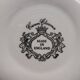 Set of 6 porcelain dessert plates