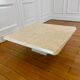 Minimalist marble coffee table