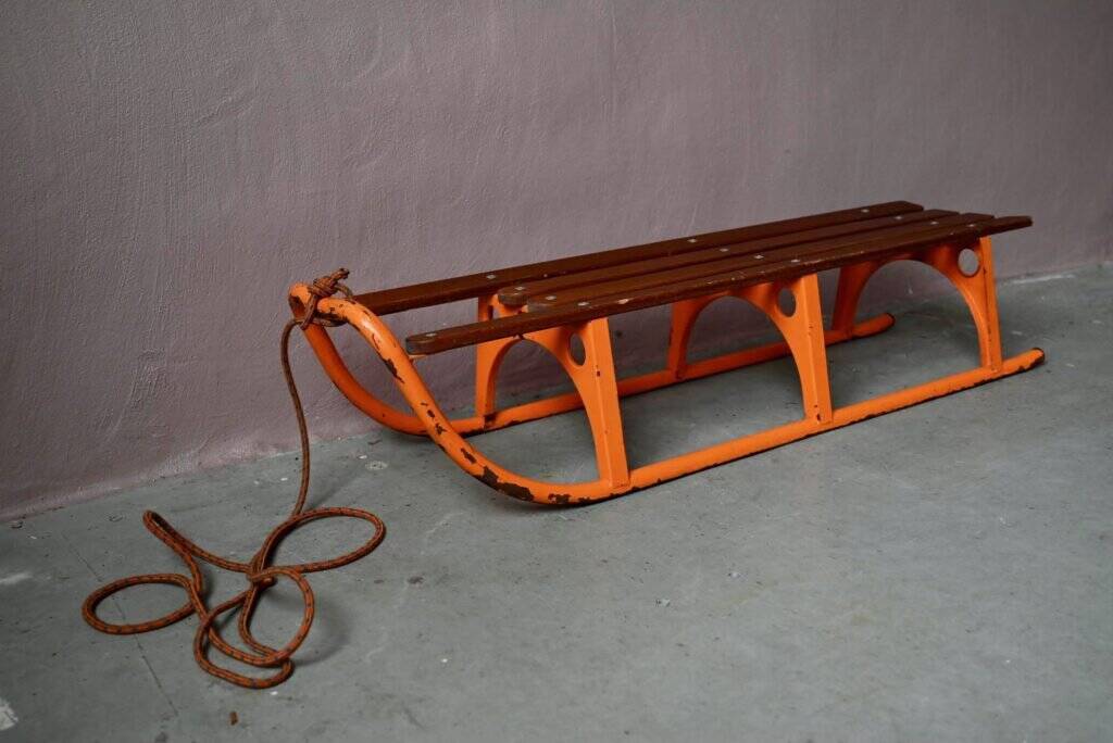 Vintage retro 1960s HEM sled