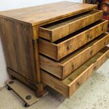 Empire Style Burr Walnut Chest of Drawers