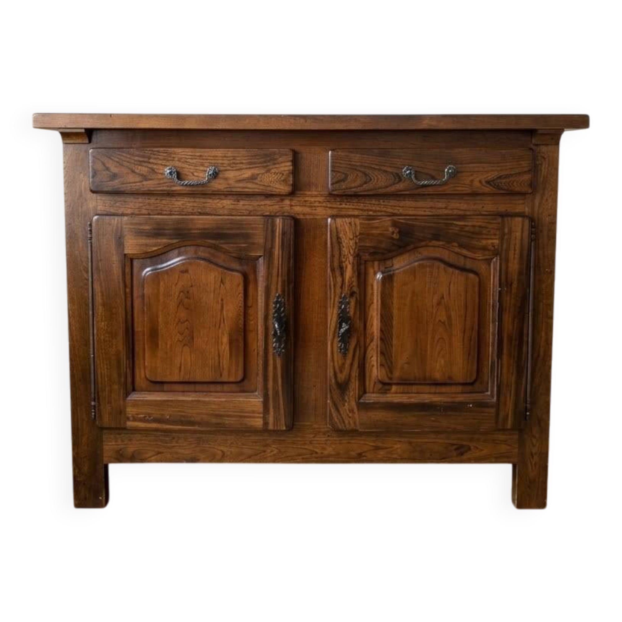 Buffet ancien rustique en bois massif