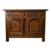 Rustic antique buffet in solid wood