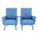 1960s Pair of Restored Italian Armchairs