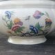 Large porcelain soup tureen from the Sarreguemines earthenware factory, Rouen model