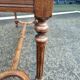 Old piano bench cannée style Louis XVl