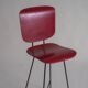 Modernist bar stool attributed to Coen De Vries for Everest