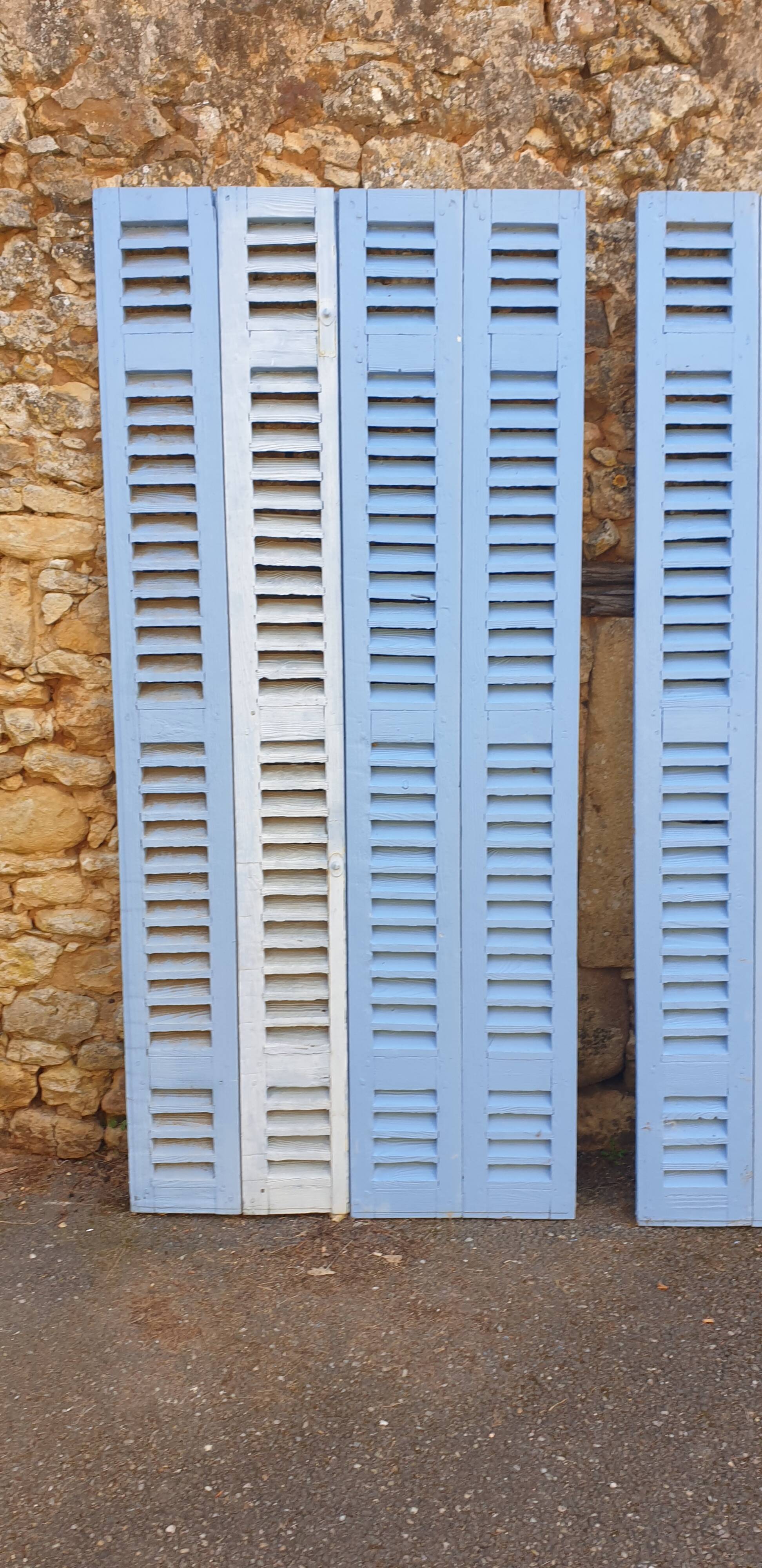 Set of Blue Shutters/Blinds - Late 19th Century