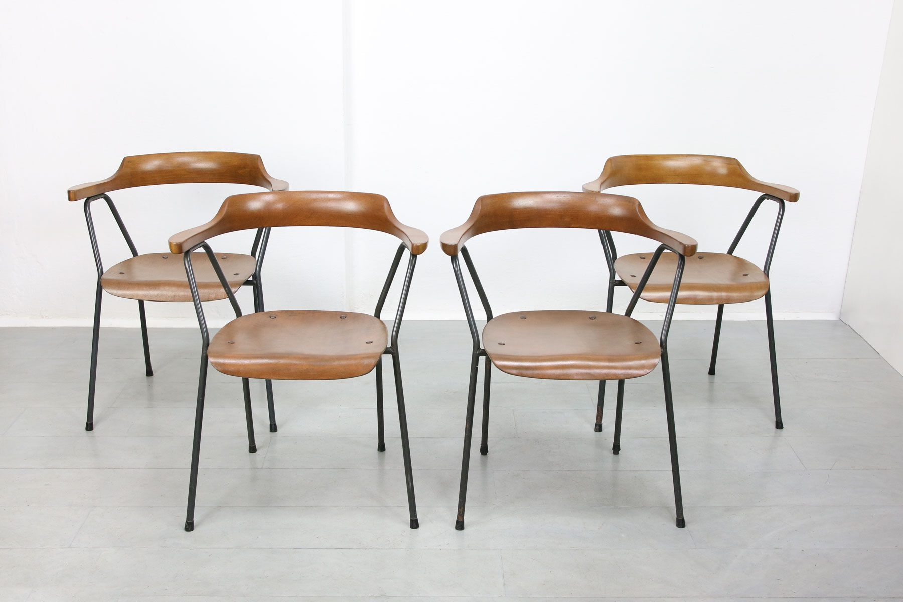 4455 dining chairs by Niko Kralj for Stol Kamnik, 1970