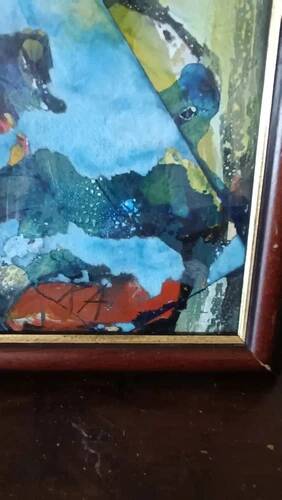 Oil Painting and Mixed Technique Signature Kajazoun Avetissian