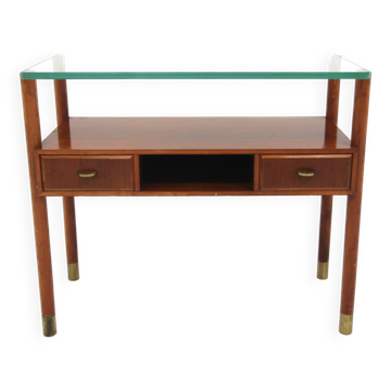 Scandinavian mahogany chest of drawers, Sweden, 1950