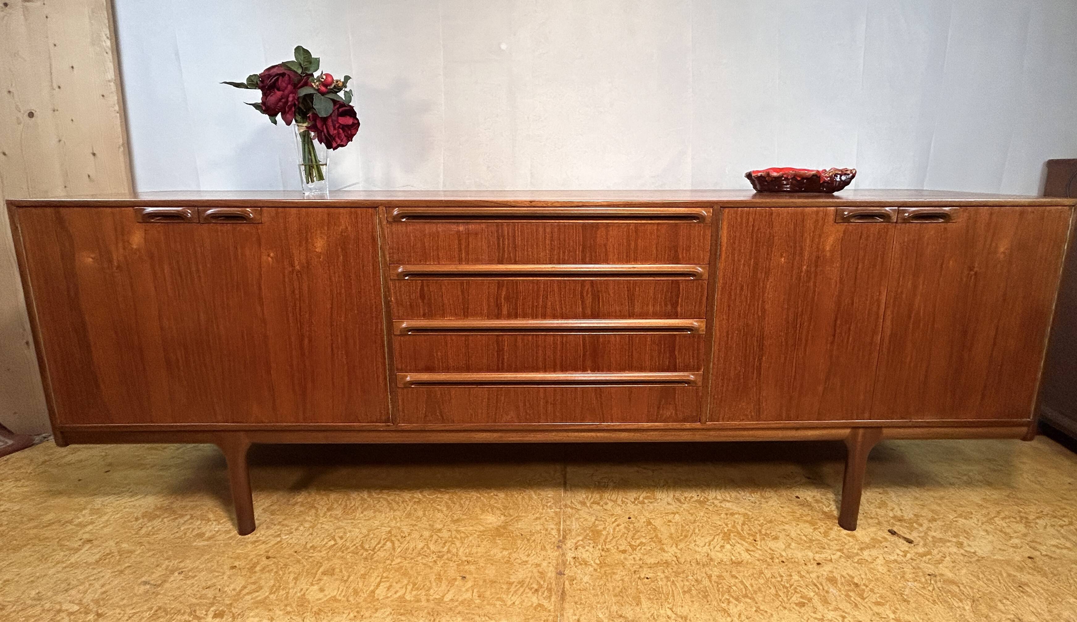 Mid-Century Retro Vintage Teak Sideboard A.H. McIntosh 1960 Tom Robertson