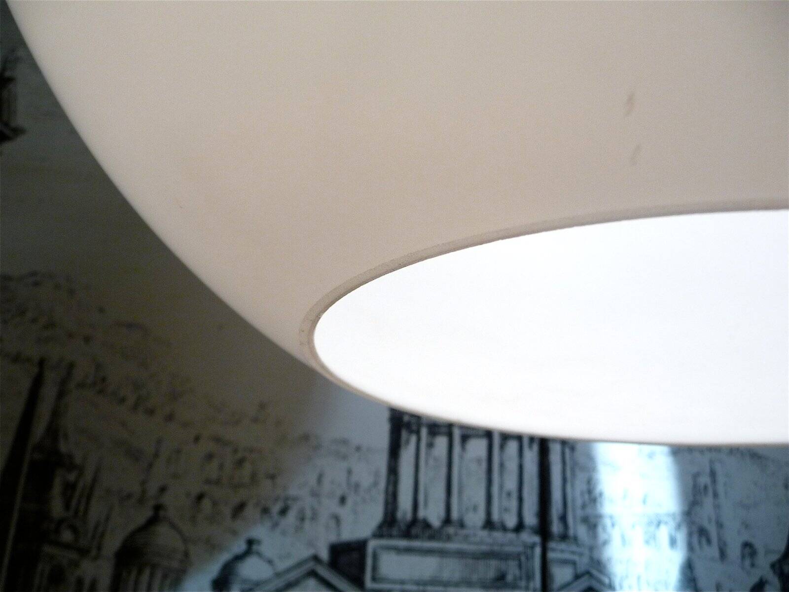 Large opal glass lamp by Vilhelm Wohlert for Louis Poulsen, Denmark 1960s