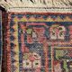 Antique Iranian Bakhtiar Faradombeh Oriental Rug: 3.37 x 2.13 Meters