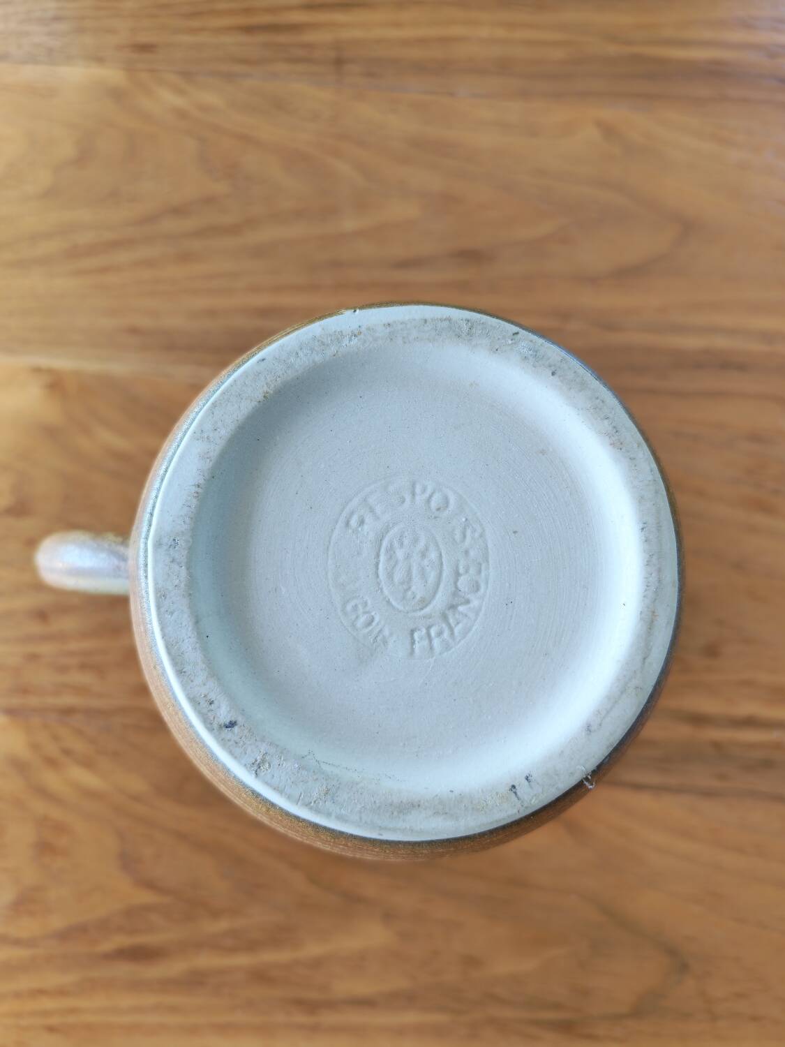 Vintage stoneware jug Crespo Digoin