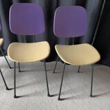 Série de 4 chaises vintage