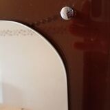 Mirror on smoked plexi frame - 40x40cm