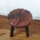 Tabouret de ferme tripode
