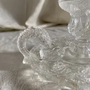 Handheld candlestick with fish handle