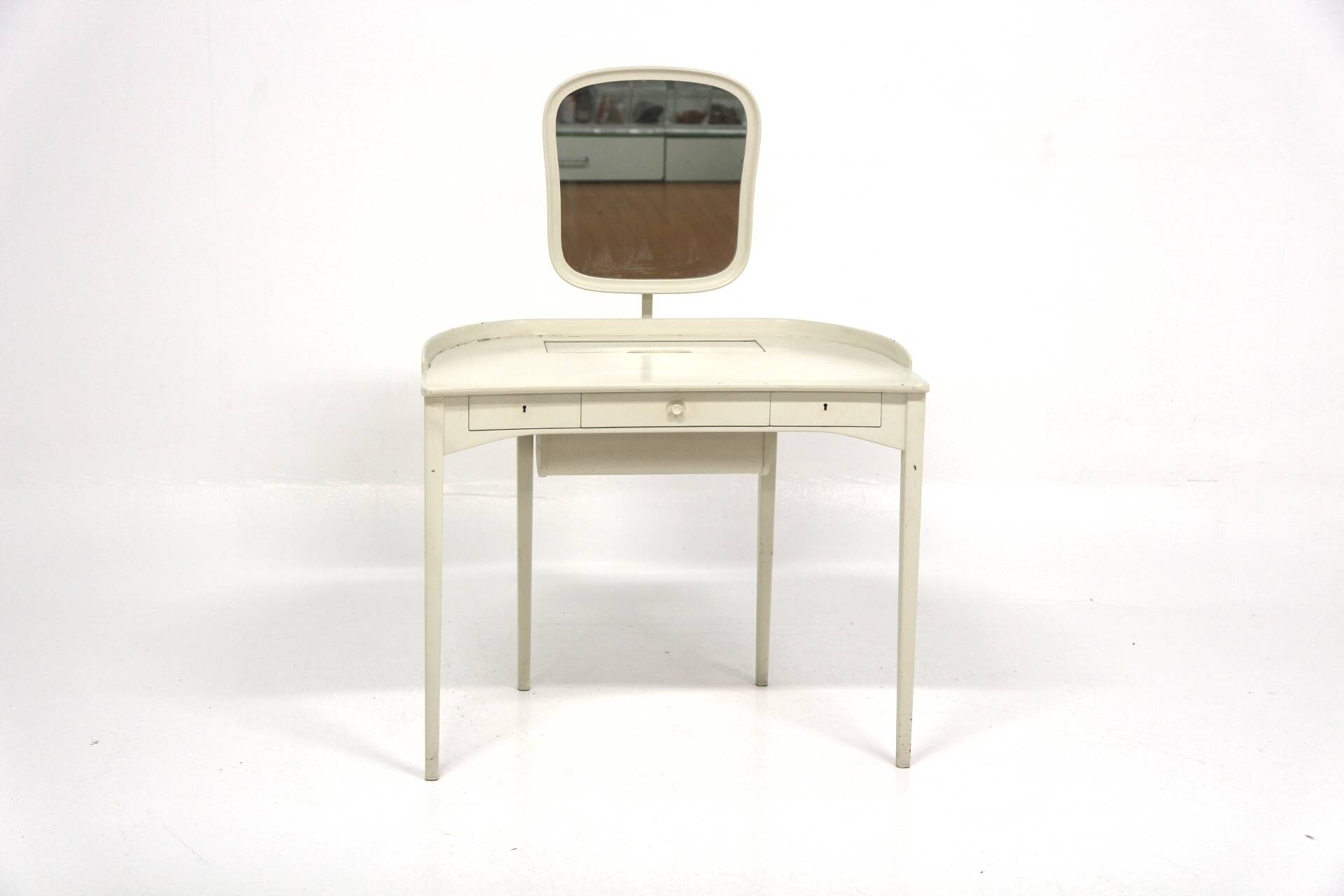 Scandinavian beech hairdresser, "Birgitta", Carl Malmsten, Bodafors, Sweden.