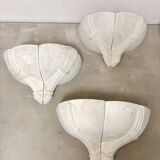 1940 plaster corner sconces
