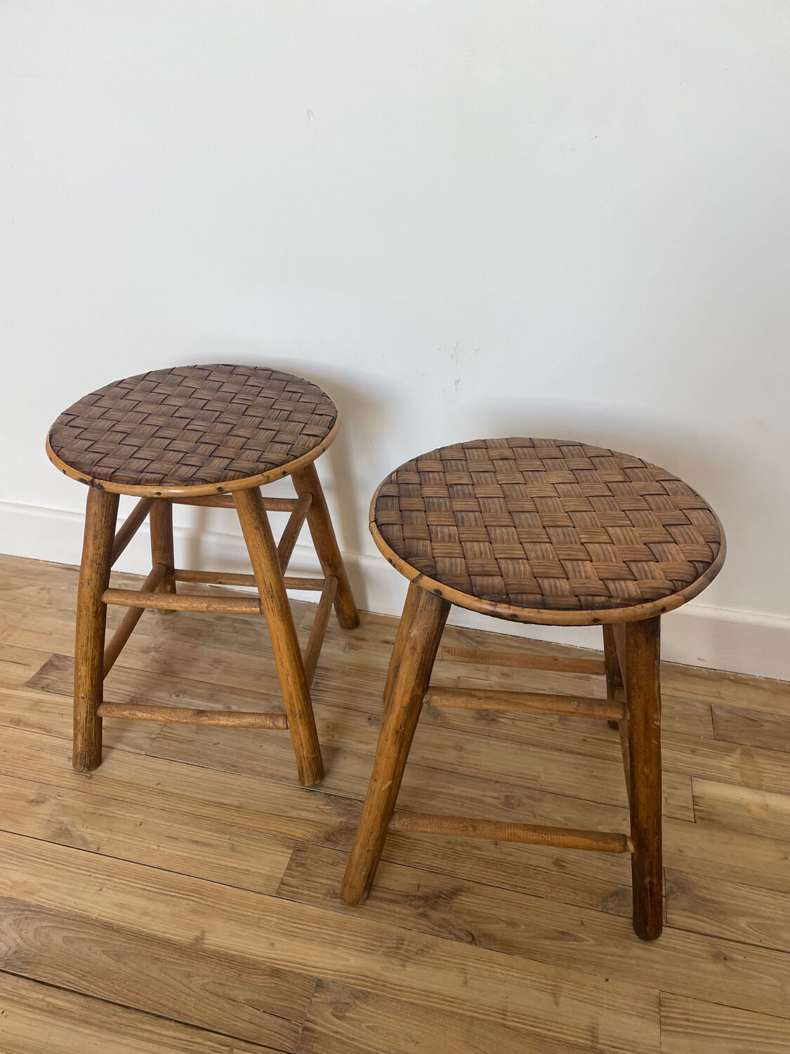 Duo of stressed stools