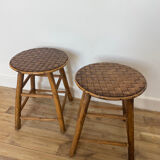 Duo of stressed stools