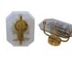 Brass wall sconces 1980s