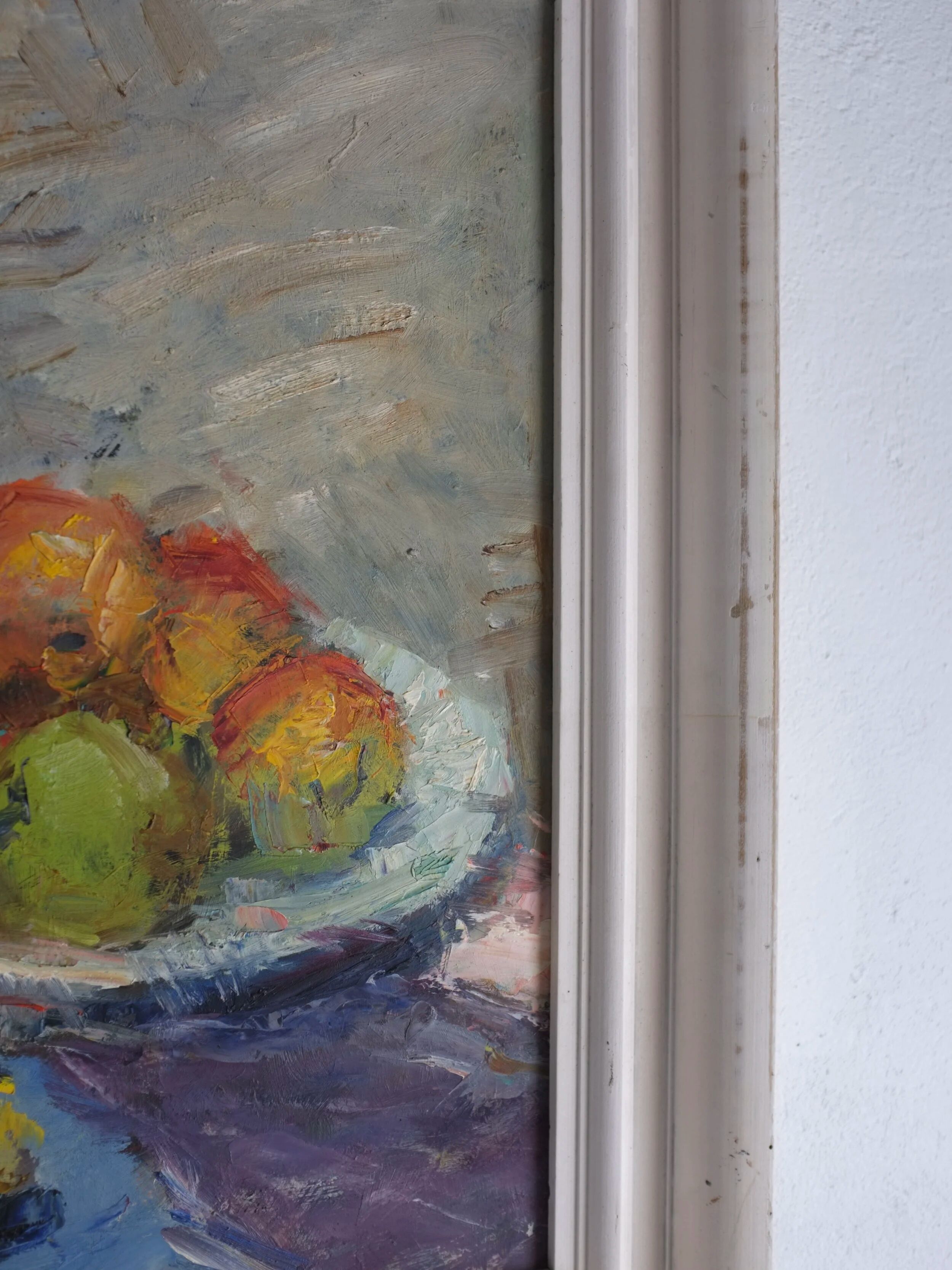 Vintage still life oil painting | Leonid Moshenkov | 1980s