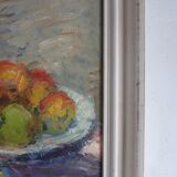 Vintage still life oil painting | Leonid Moshenkov | 1980s