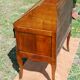 Sloping desk, secretary, donkey back Louis XV walnut.