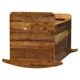 Unique rocking coat rack made from reclaimed wood by Piet Hein Eek.