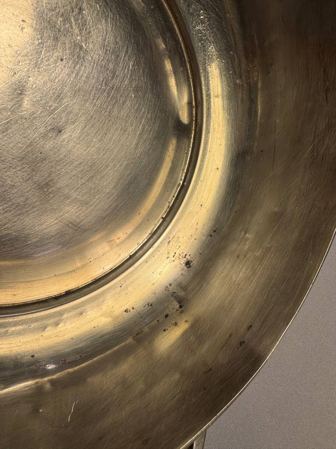 20th Century Silver-Plated Metal Compote/Cup