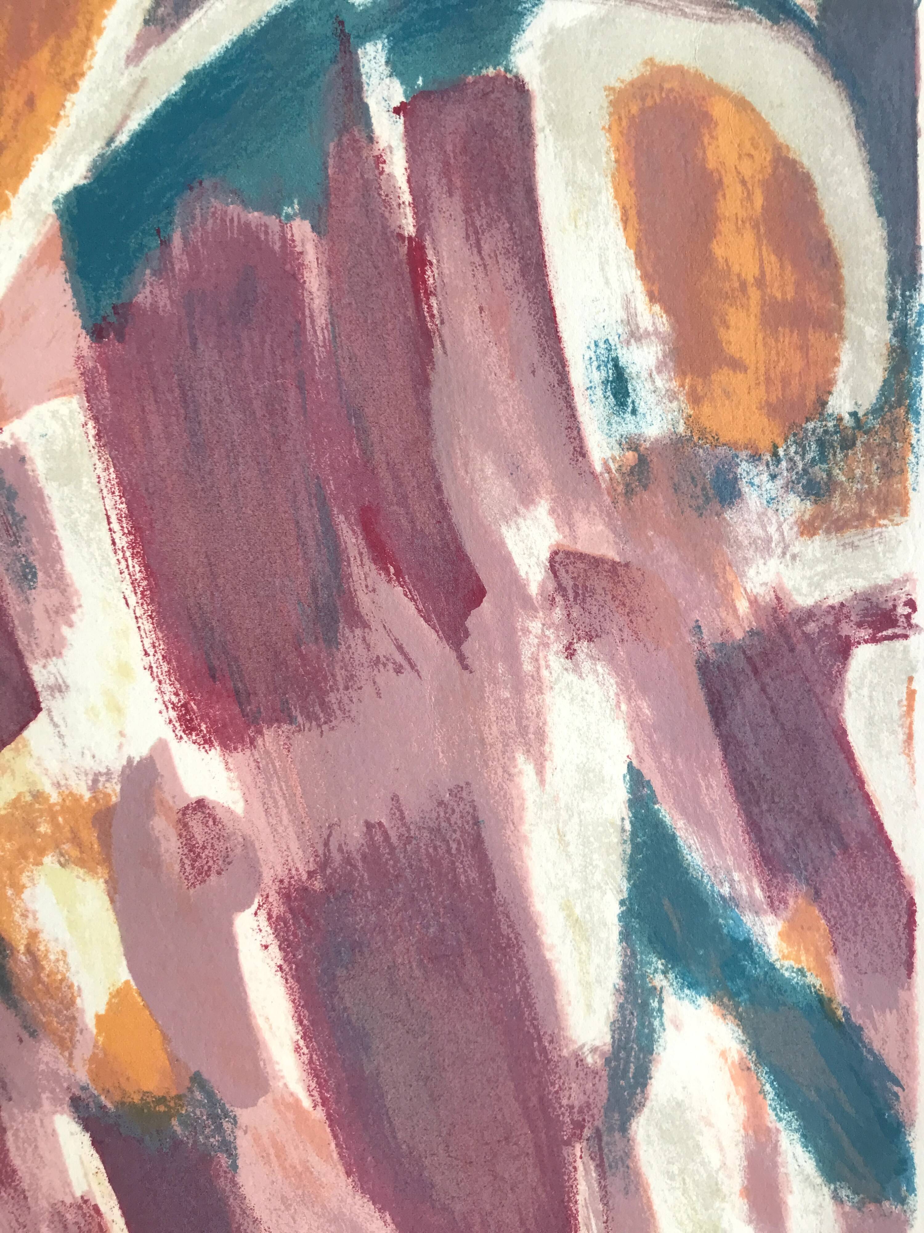 Share jean bazaine, the seasons, 1965. original lithograph signed at