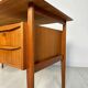 1960s Vintage Mid-Century Danish Teak Writing Desk