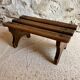 Wooden plant bench