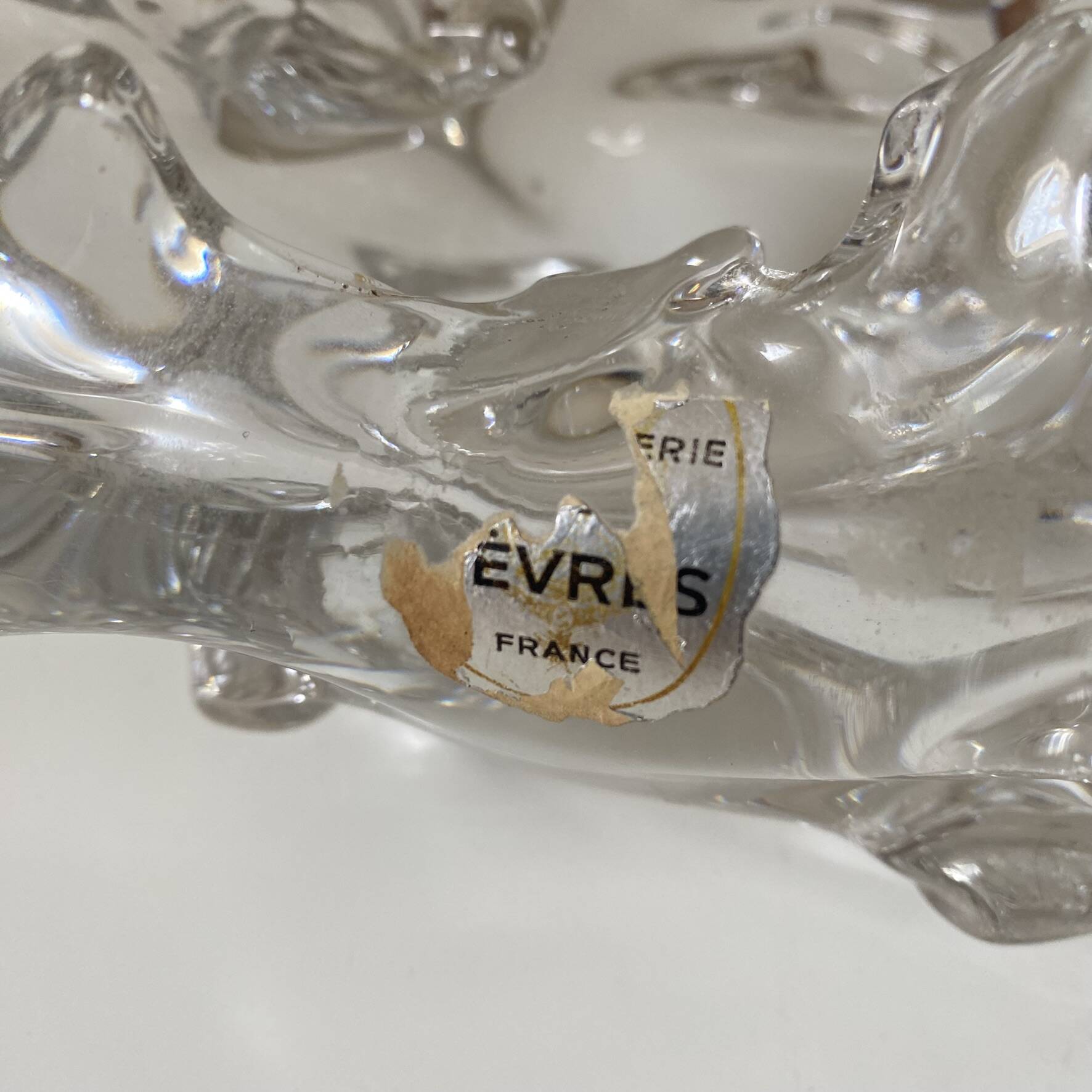 Crystal catchall from Sèvres