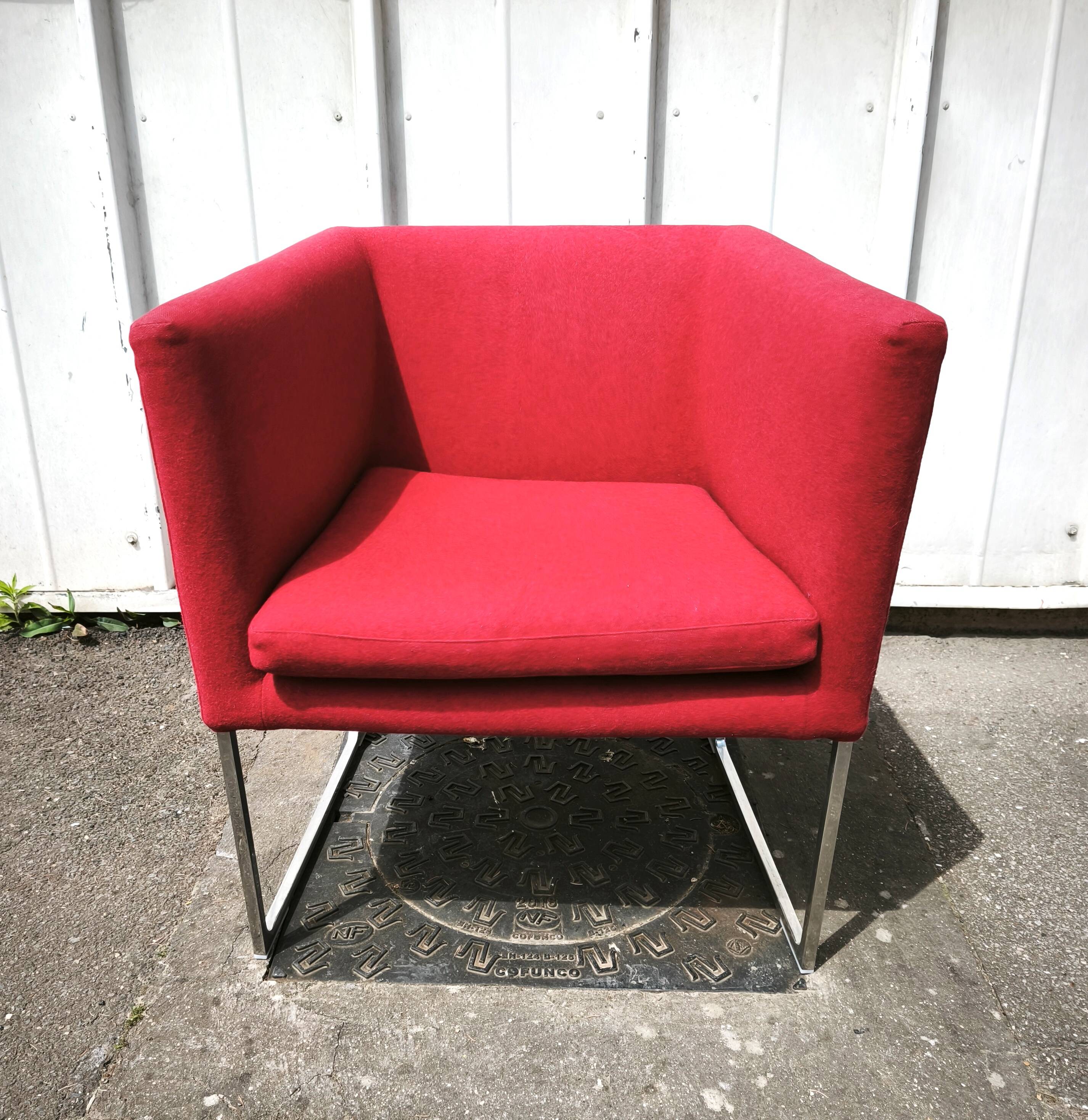 Set of 3 Solo armchairs, B&B Italia