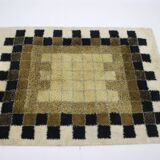 1960s Abstract Wool Carpet by Hojer Eksport Wilton, Denmark