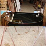 Large mirror light around 1970