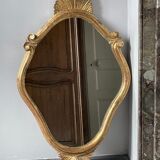 Miroirs style Louis XVI en bois 40x50cm