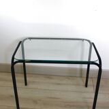 3 Vintage 1970s Nesting Glass Tables