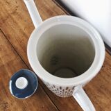 Langenthal high teapot - geometric pattern