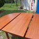 Vintage teak table and chairs