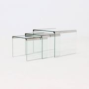 Set of 3 Gallotti & Radice nesting tables 1970s